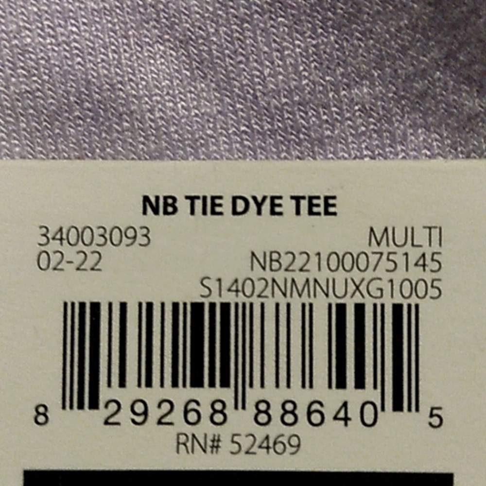 No Boundaries tie dye tee